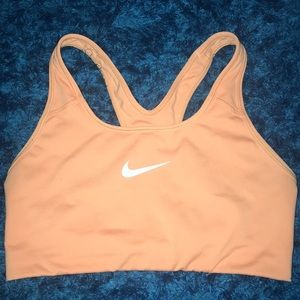 Orange Nike Sports Bra